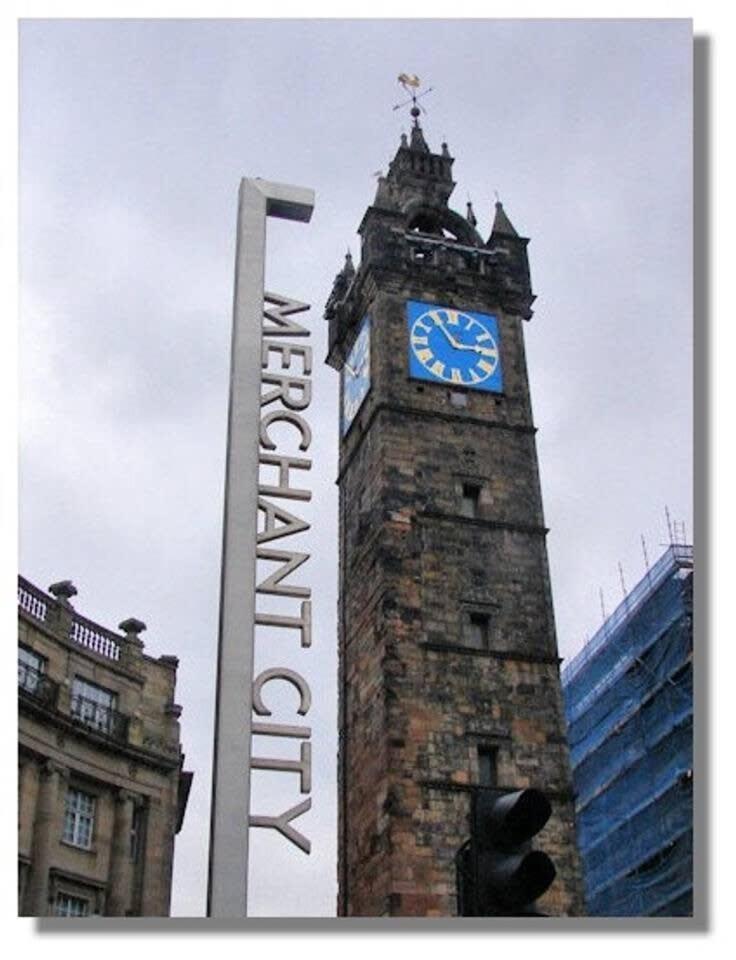 City Centre Apartment W Parking & Hyperoptic Wifi Glasgow Eksteriør billede