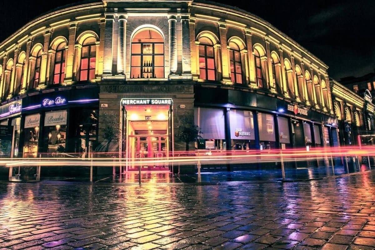 City Centre Apartment W Parking & Hyperoptic Wifi Glasgow Eksteriør billede