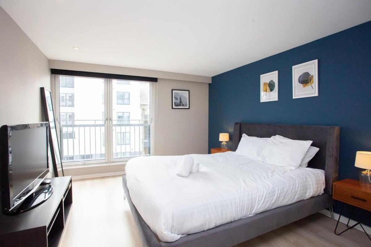 City Centre Apartment W Parking & Hyperoptic Wifi Glasgow Eksteriør billede
