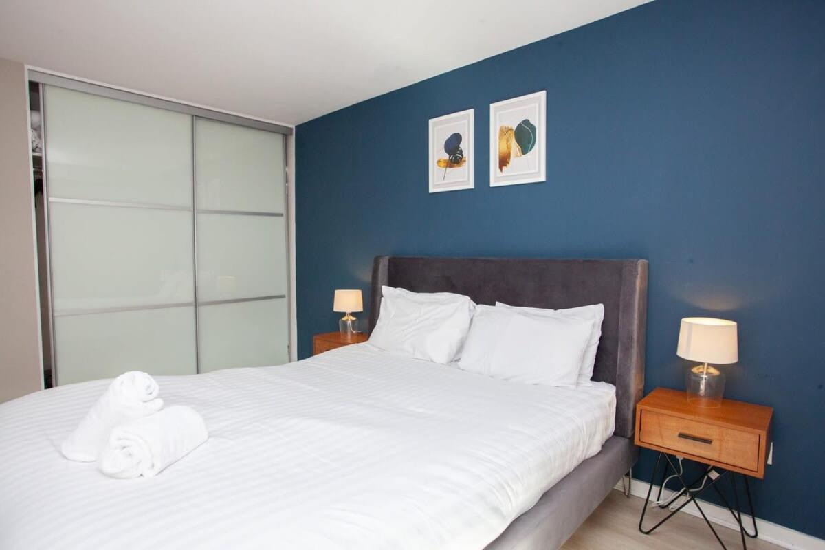 City Centre Apartment W Parking & Hyperoptic Wifi Glasgow Eksteriør billede