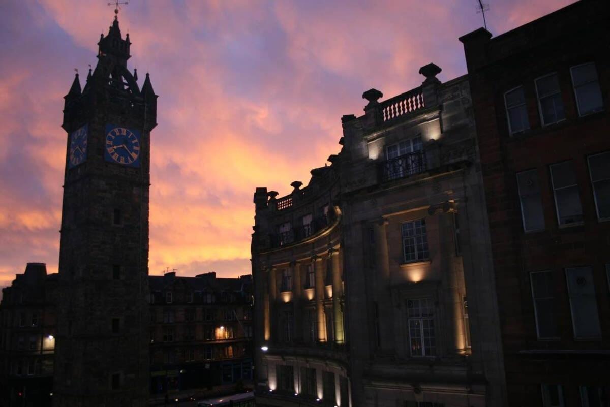 City Centre Apartment W Parking & Hyperoptic Wifi Glasgow Eksteriør billede