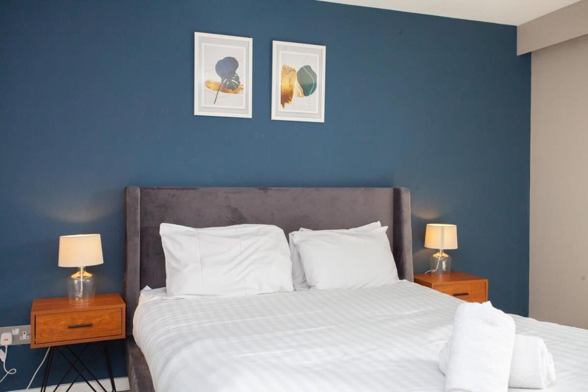 City Centre Apartment W Parking & Hyperoptic Wifi Glasgow Eksteriør billede